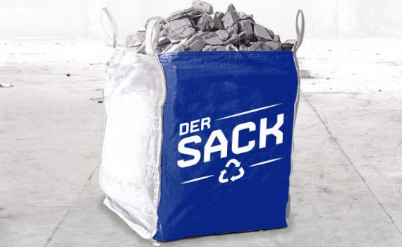 DER SACK - Big Bag für Abfallentsorgung vom Containerdienst RELOGA