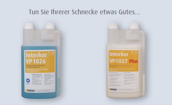 Interkor VP 1027 Plus - Reinigung der Plastifiziereinheit im Kunststoffspritzguss
