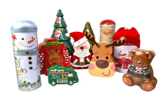 Weihnachtszeit erleben: Backen, Weihnachtsdosen füllen und den Christbaum schmücken - Weihnachtsdosen von ADV PAX Lutec